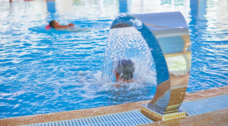 Каскадный душ санатория Казахстан Ессентуки - фотография