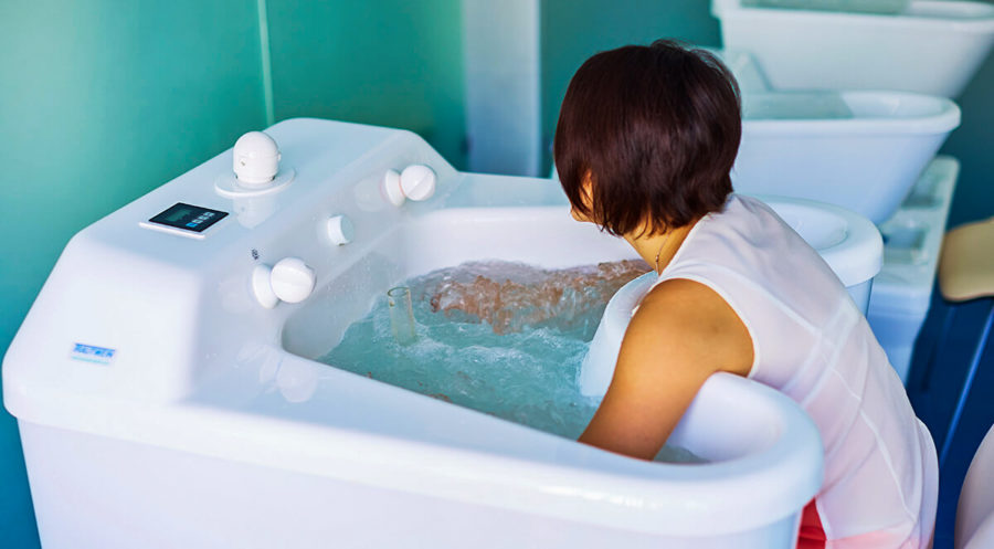 Вихревые ванны санатория Казахстан Ессентуки - фотография