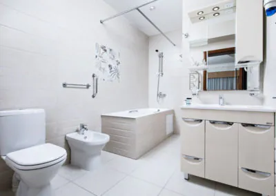 Ванная комната в номере Сюит Президентский санатория Казахстан Ессентуки - фотография